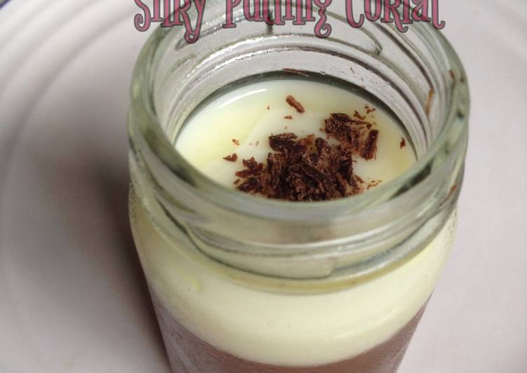 resep lengkap untuk Silky Puding Coklat