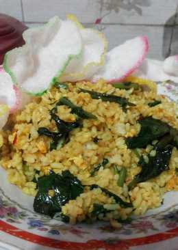 Nasgor kukang (kuning kangkung) seadanya