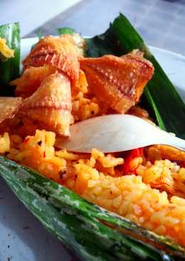 Nasi bakar remkun