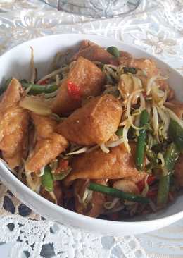 Tahu tumis campur campur