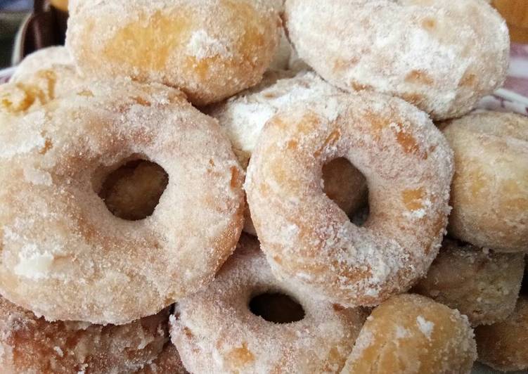 resep lengkap untuk Donat Lembut empuk