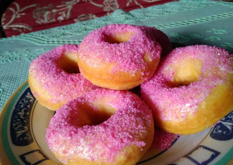 gambar untuk resep Donat ubi kuning