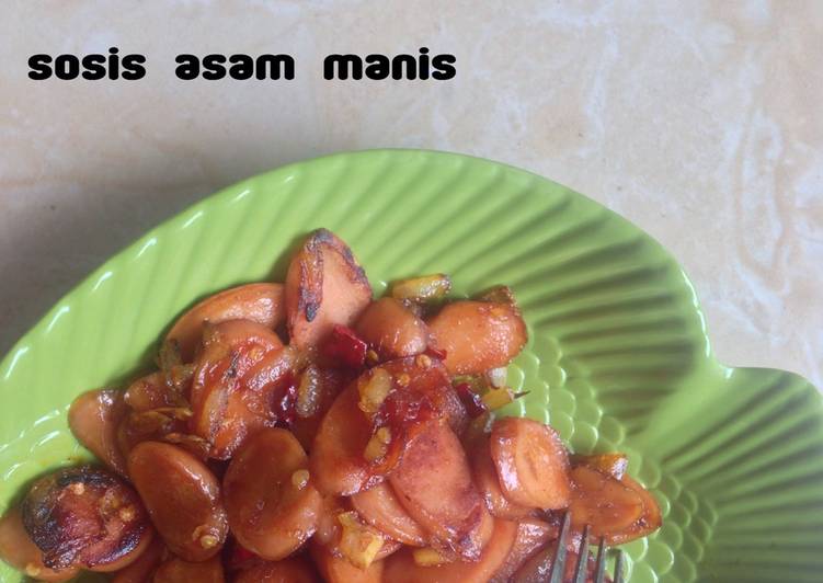 Resep Sosis saus asam manis By Diona Fidelia