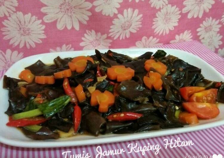 Resep Tumis Jamur Kuping Hitam Oleh familahaq