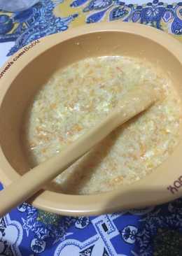 Sup orak arik telur puyuh+oat #mpasi9bulan