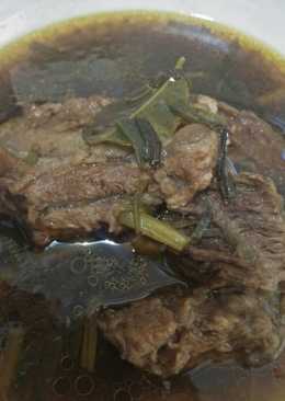 Rawon iga Pasuruan
