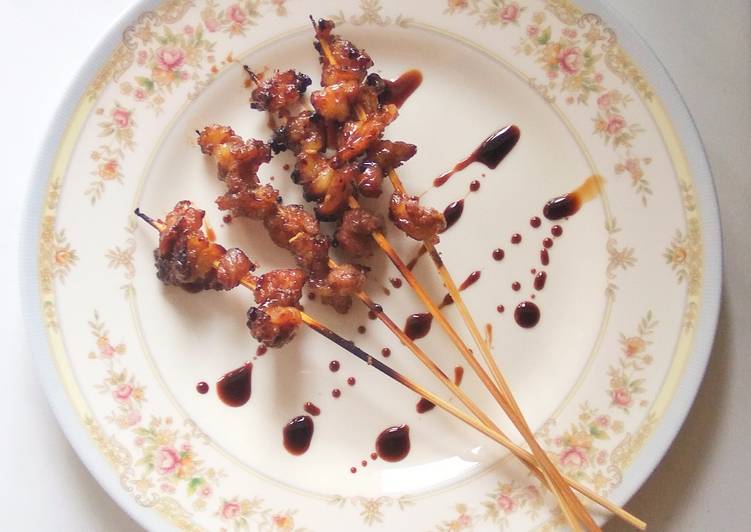 resep masakan Sate Gajih Sapi KETO