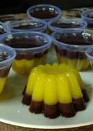 Puding jagung coklat