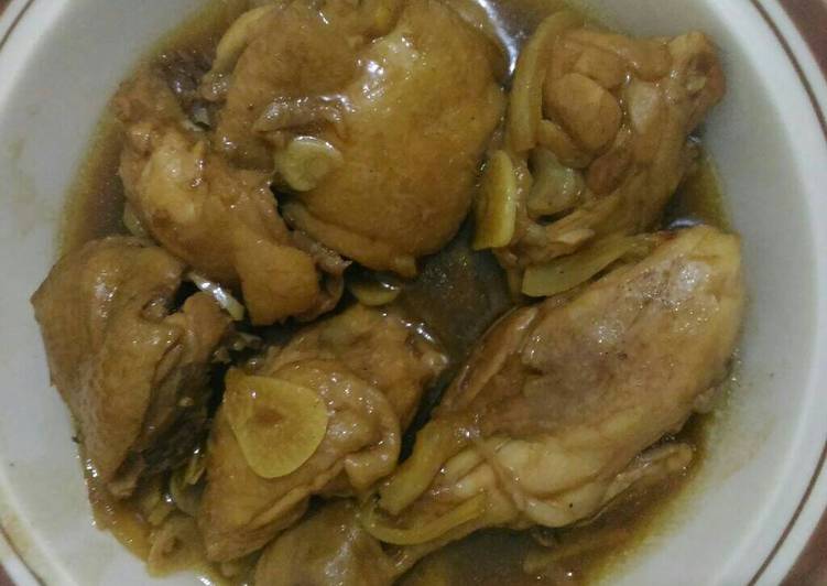 Resep Ayam Kecap Saos Tiram By Bunda Zafran