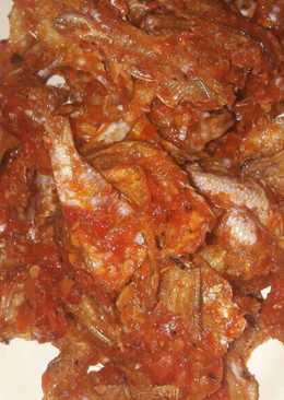 Ikan Asin Balado kriuk