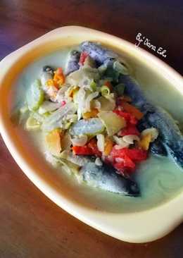 Ikan Gabus masak Asem2 Santan