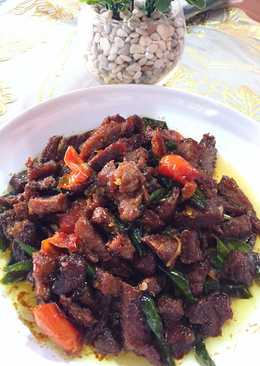 Daging Sapi Cabe Ijo