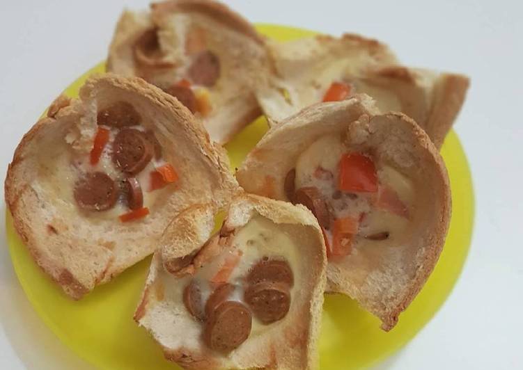 resep makanan Roti panggang isi telur