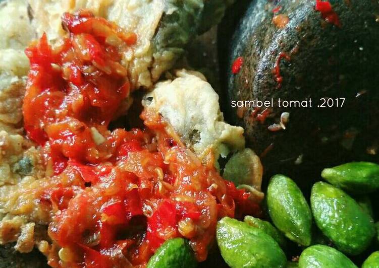 resep lengkap untuk Sambel Tomat