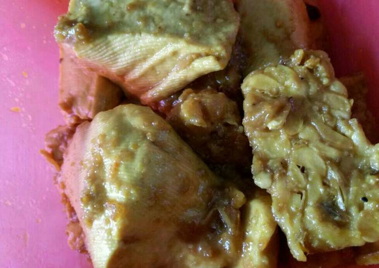 resep lengkap untuk Tahu Tempe Bacem