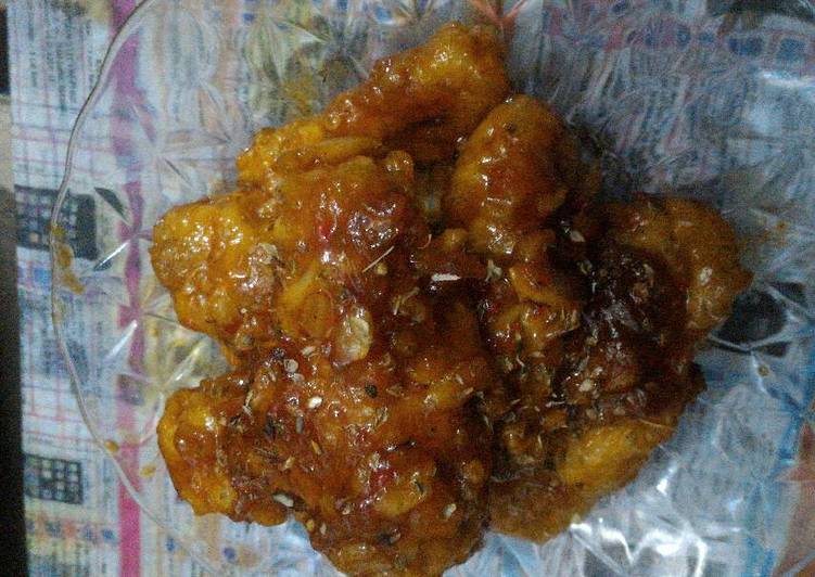 Resep Spicy chicken wing