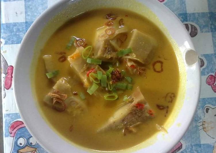 Gulai nangka kuah kuning foto resep utama