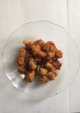 Ikan kakap goreng tepung bumbu lumur