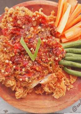 Rahasia Resep  Sambal  Ayam  Geprek  Bensu  dan Cara t