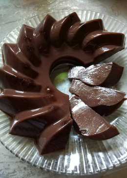 Puding Brownis Coklat