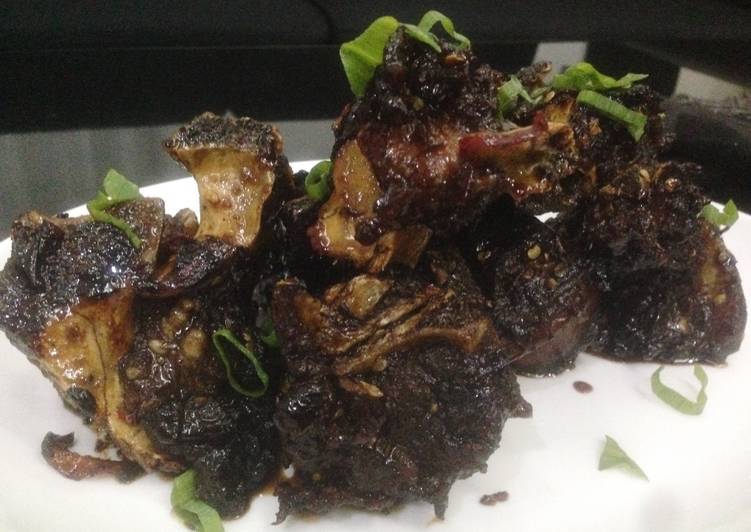 resep Iga bakar madu pedas