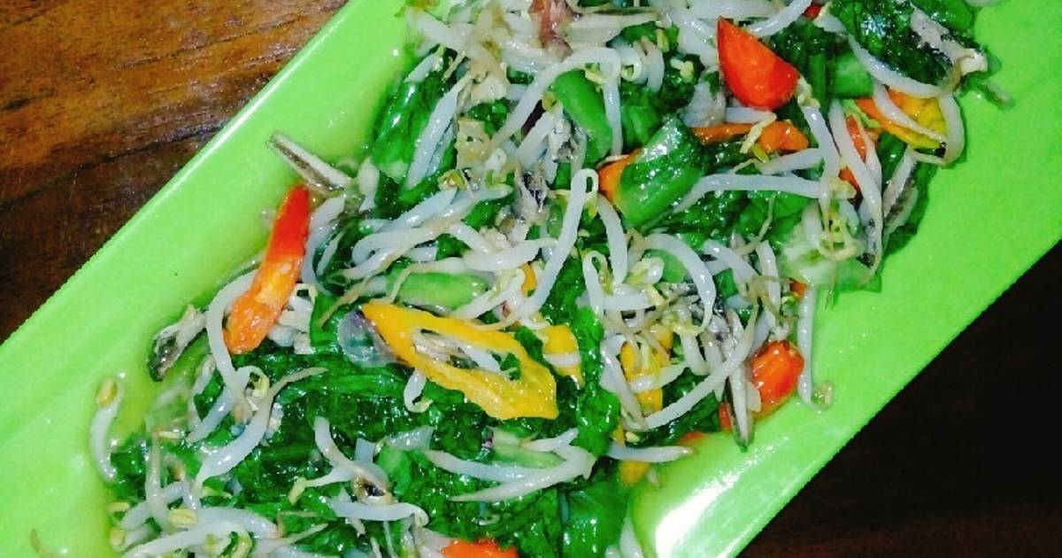  Resep tumis toge selada teri oleh Riana s kitchen three 