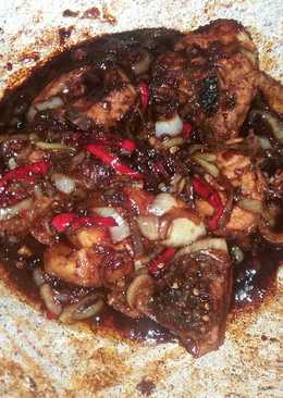 Ayam kecap kental