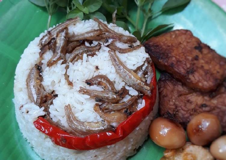 gambar untuk resep Nasi Liwet Tempe bacem