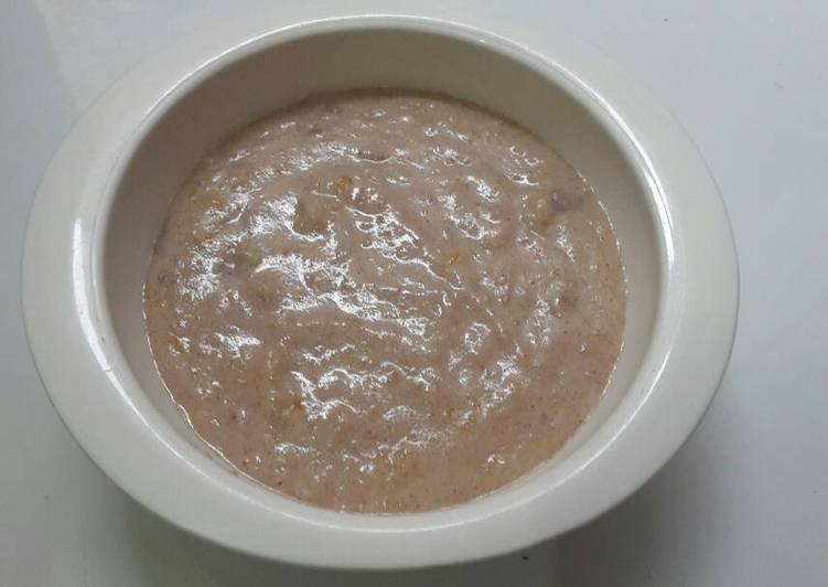 Resep Bubur ubi kuning beras merah (Mpasi 10-12 bln) Kiriman dari
Benita Sibarani