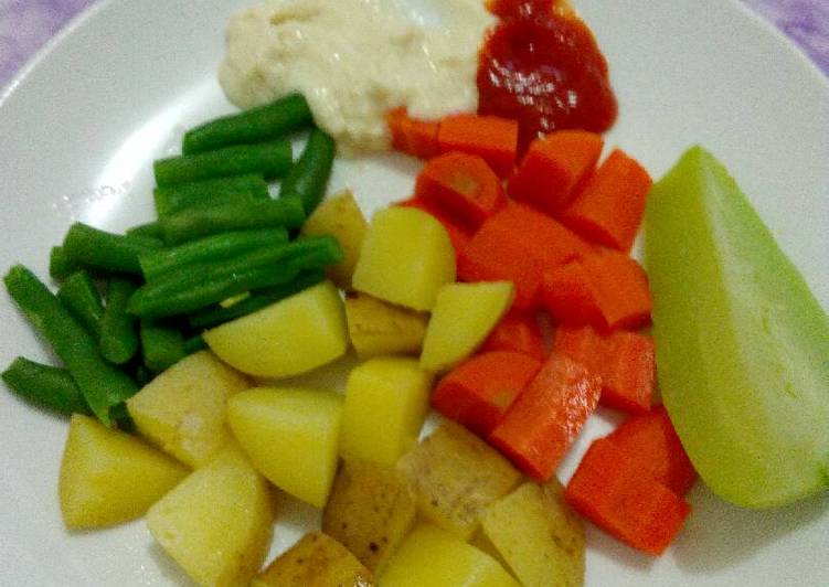  Resep  Sayuran kukus menu diet  ala ala  oleh Sarah Kmarin 