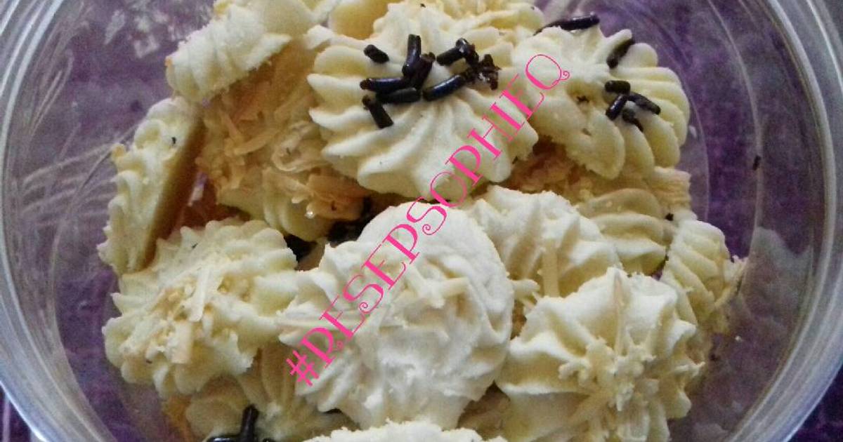 589 resep kue kering semprit enak dan sederhana - Cookpad