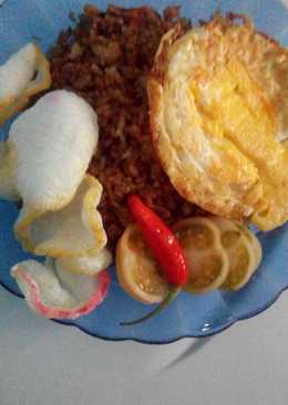 Nasi goreng pedas mantap