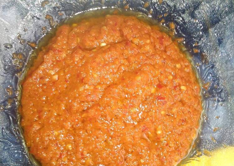 resep Sambal terasi ala cheef Iqbal Ainun