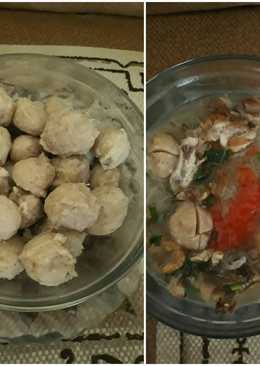 Bakso ayam kenyal