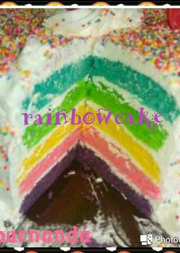 Rainbow cake ekonomis