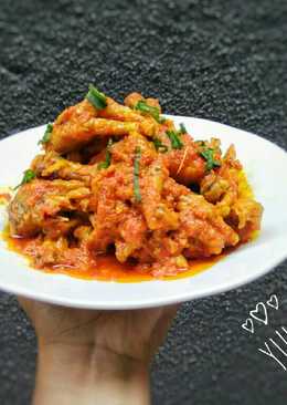 Kaki ayam / ceker super pedas