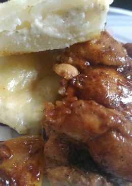 Dada ayam panggang oriental (Chicken GarlicGinger)