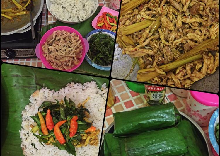 resep Nasi Bakar Ayam Suir