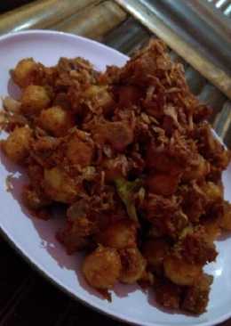 Sambal Goreng Hati Sapi Baby Poteto