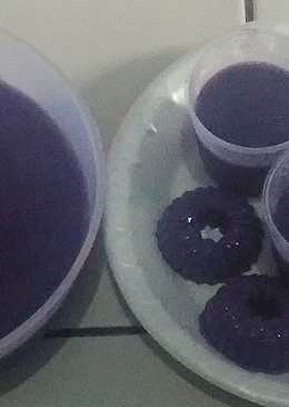 Puding ubi ungu ala mom az