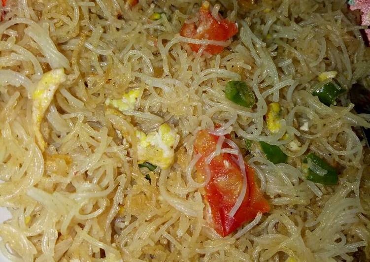 Resep Tumis Bihun Pedas - Putri