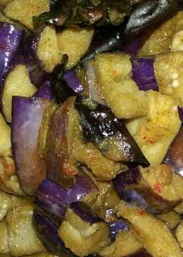 Sambel lado terong hijau