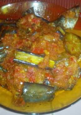 Ikan campur jengkol dan terong balado(masakan padang) #BantuMantenBaru