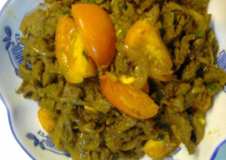 resep masakan Beef Goreng Berempah