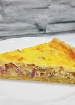 Ham & Mushroom Quiche