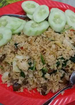 Nasi goreng mawut simpel