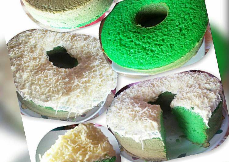 resep masakan Bolu pandan keju