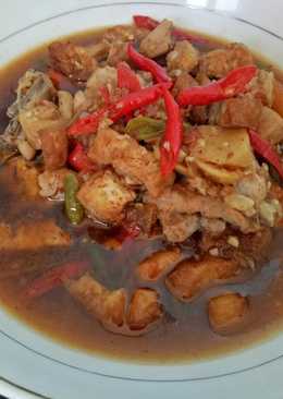 Tongseng ayam tahu simple