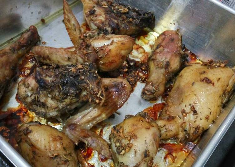 gambar untuk resep makanan Ayam Panggang Rosemary