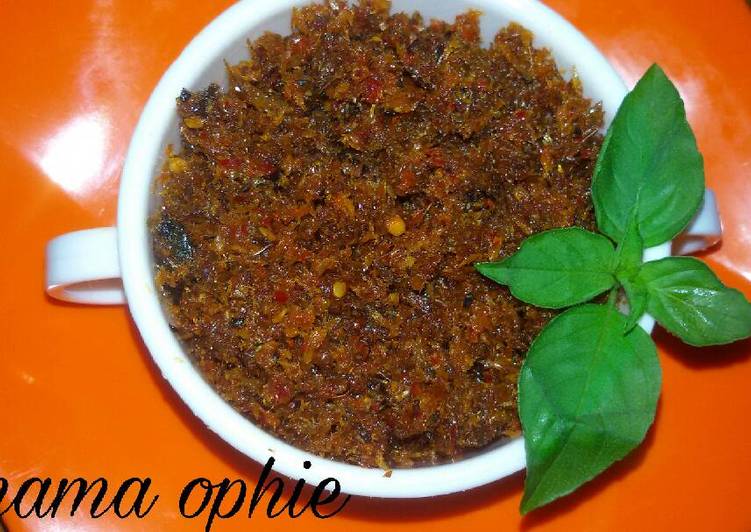 resep Sambal ikan roa